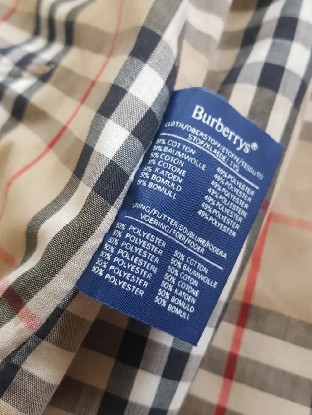 Burberry Camel Trench Coat with Signature Check Lining - Picture 5 of 11